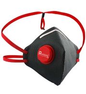 Durasafe Paintsafe FFP2 Respirator | 94 Percent Filtration for Paint Mist, Dust & Solvent Particles | Valved Comfort Mask for Spray Painting, Decorating & Industrial Coating Work UAE Bulk Pack